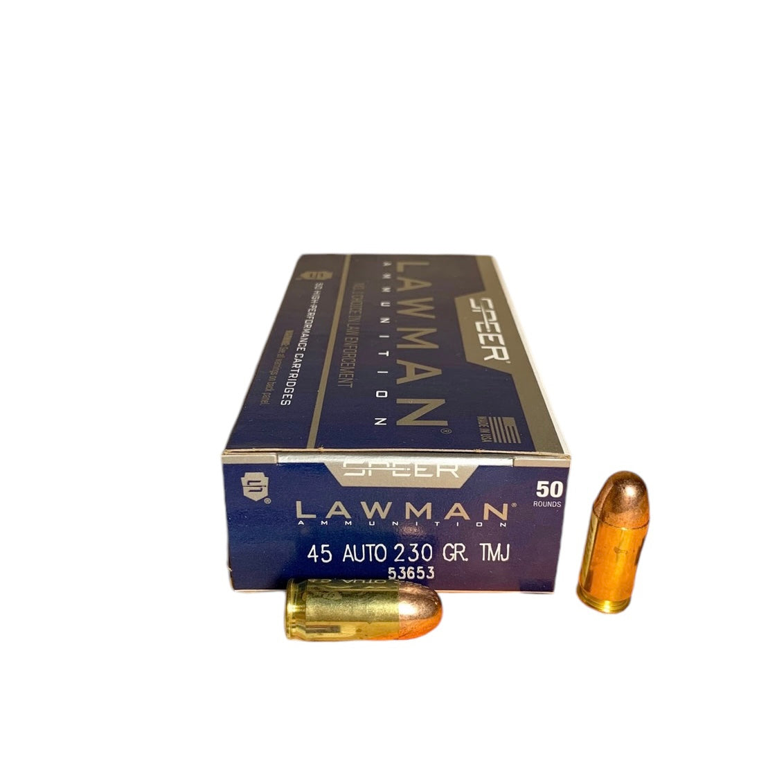 Free Shipping - 1000 Round Case Speer Lawman .45 ACP Ammo 230gr TMJ Ammo - 53653