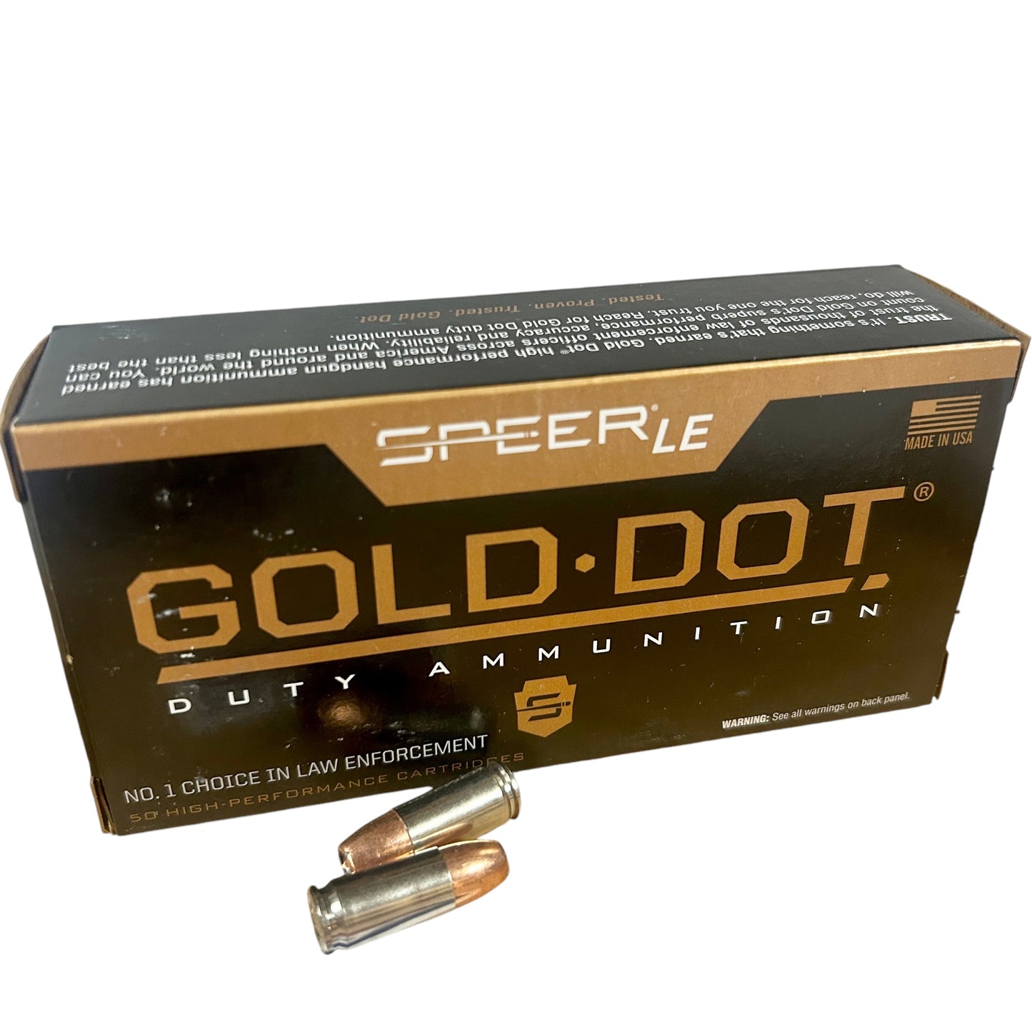 Free Shipping - Speer Gold Dot 9mm Ammo 500 Rounds 124gr GDHP - 53618