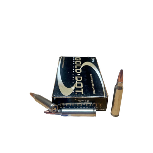 Free Shipping - Speer Gold Dot .223 Rem. Ammo 500 Round Case 55gr GDSP - 24446