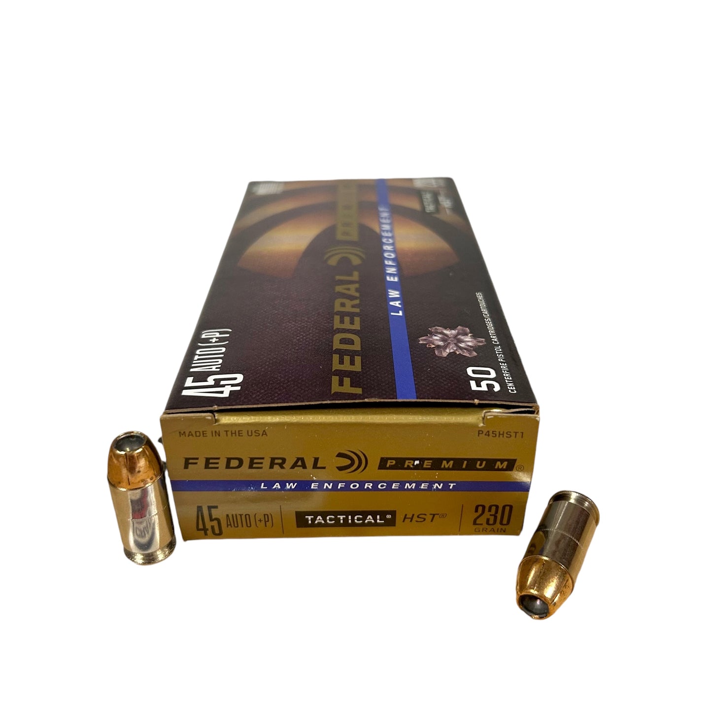 Free Shipping - Federal Premium HST .45 ACP +P Ammo 500 Rounds 230gr JHP - P45HST1