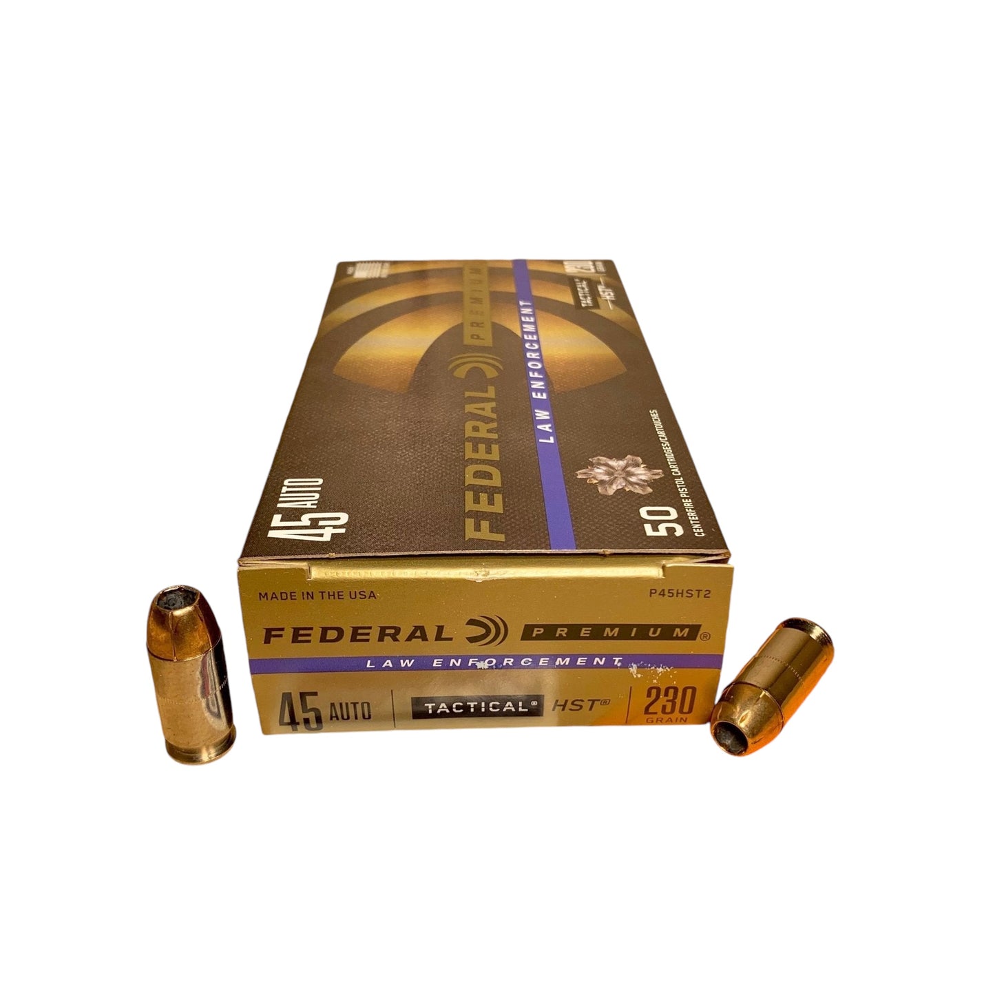 Free Shipping - Federal Premium HST .45 ACP / Auto Ammo 1000 Round Case 230gr JHP - P45HST2